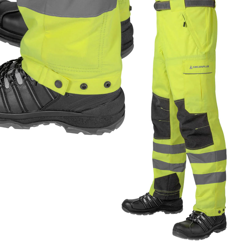 Delta Plus HiViz ArborPants, 420 Denier, Water Resistant