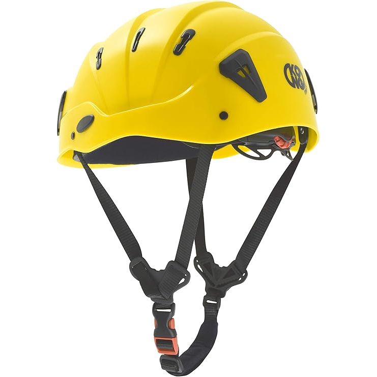 Kong Spin CE ANSI Work Helmet, Yellow,