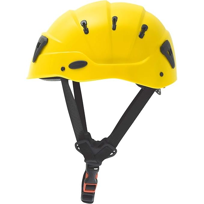 Kong Spin CE ANSI Work Helmet, Yellow,