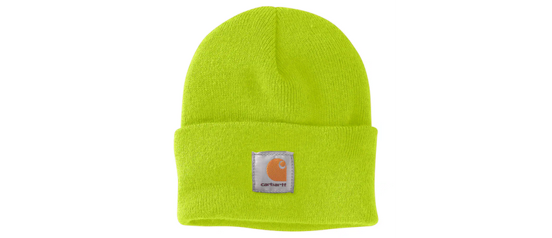 Carhartt Knit Cuffed Beanie Watch Hat - Brite Lime