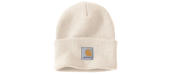 Carhartt Knit Cuffed Beanie Watch Hat - Winter White